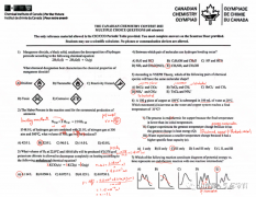 2023年的CCC化學(xué)競(jìng)賽考試難度大嗎？CCC競(jìng)賽真題下載~