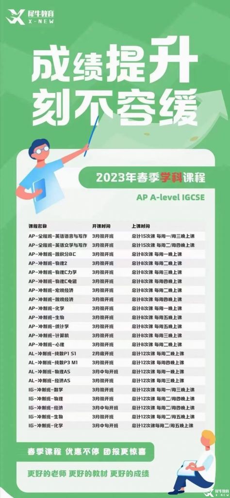 2023年犀牛國際教育春季班，國際學(xué)科競賽培訓(xùn)即將開班!