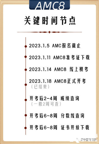 2023年AMC8分?jǐn)?shù)線預(yù)測，2023考多少分能拿獎？