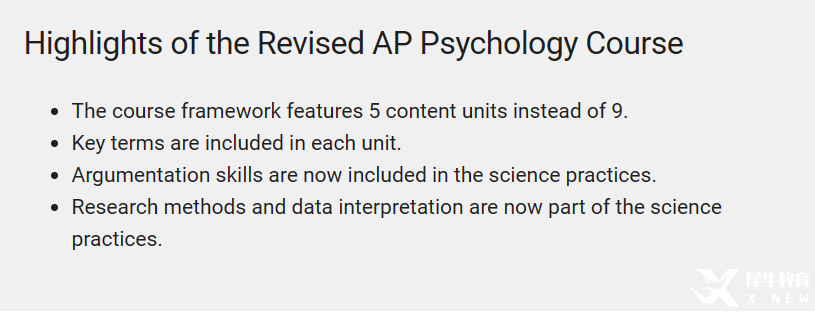 AP心理學(xué)考綱&題型新變化！大考在即，如何備考沖刺5分？