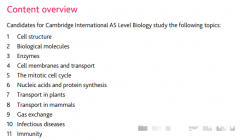 Alevel生物考什么？Alevel生物輔導(dǎo)課程哪里有？