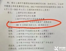 坐標上海，AMC8數(shù)學競賽獎項有什么用？